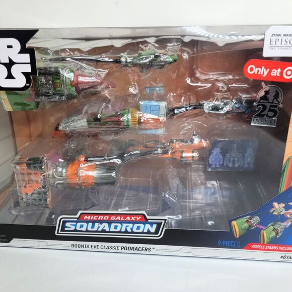 Star Wars Micro Galaxy Squadron BOONTA EVE CLASSIC PODRACERS #0153 - NEW - Picture 2 of 9